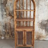 Vintage bamboo shelf
