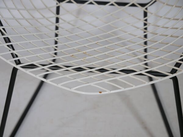 Chaise Diamond par Harry Bertoia pour Knoll, lot de 2, années 1950/60 Chaise longue en fil de fer