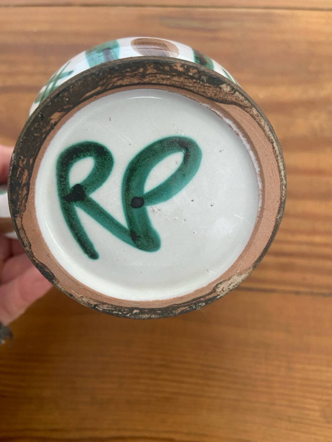 Robert Picault ceramic pitcher