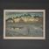 Lithograph by Henri Rivière The Aspects of Nature - The Twilight