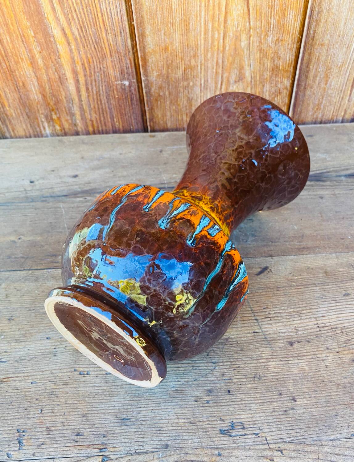 Fat Lava Vase Vallauris