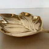 Brass leaf pocket empty