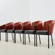 Philippe Starck Set of 5 Costes Dining Chairs for Driade Aleph Italy 1984
