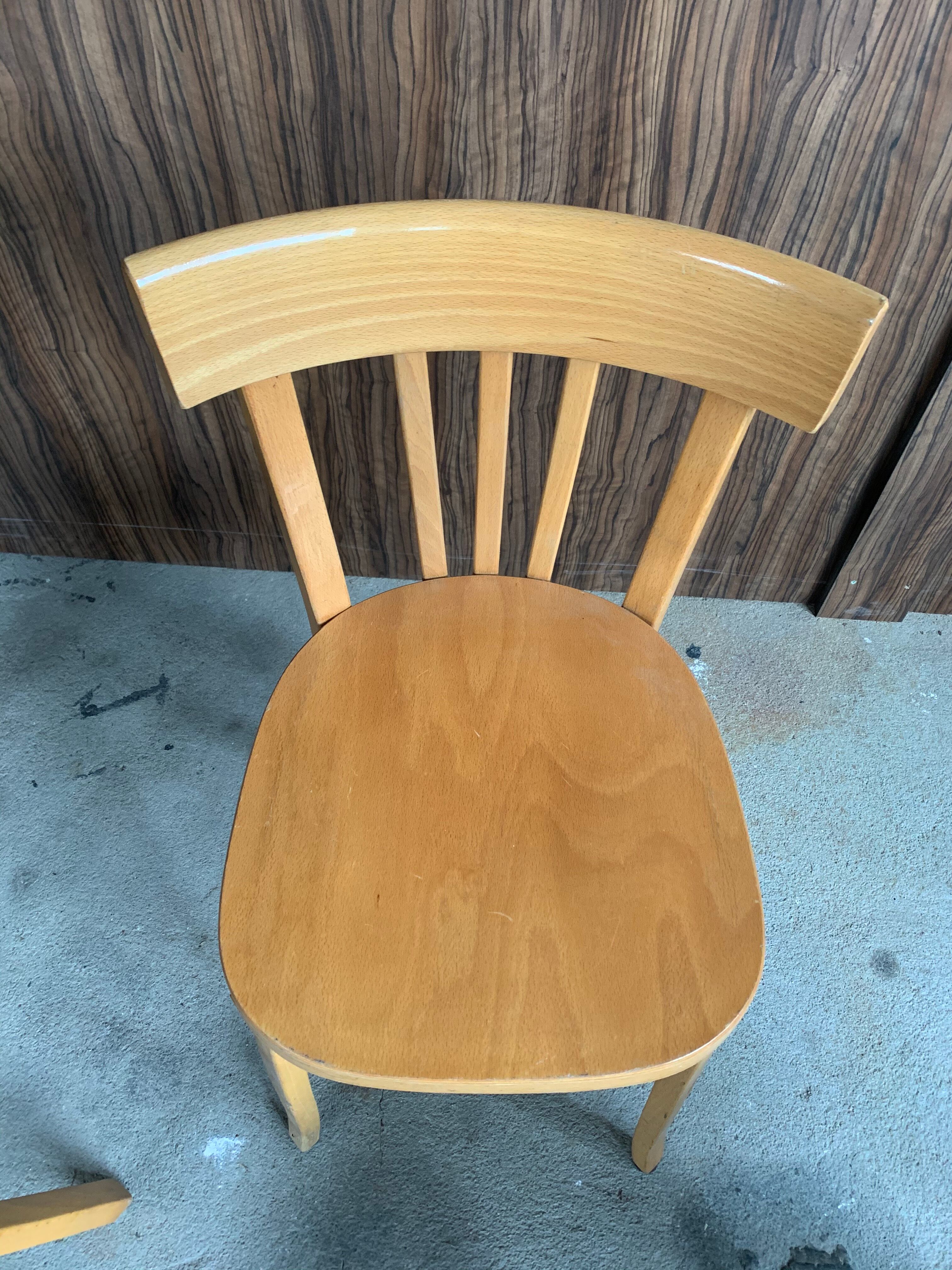 Lot of Baumann chairs