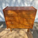 vintage commode, tapered legs