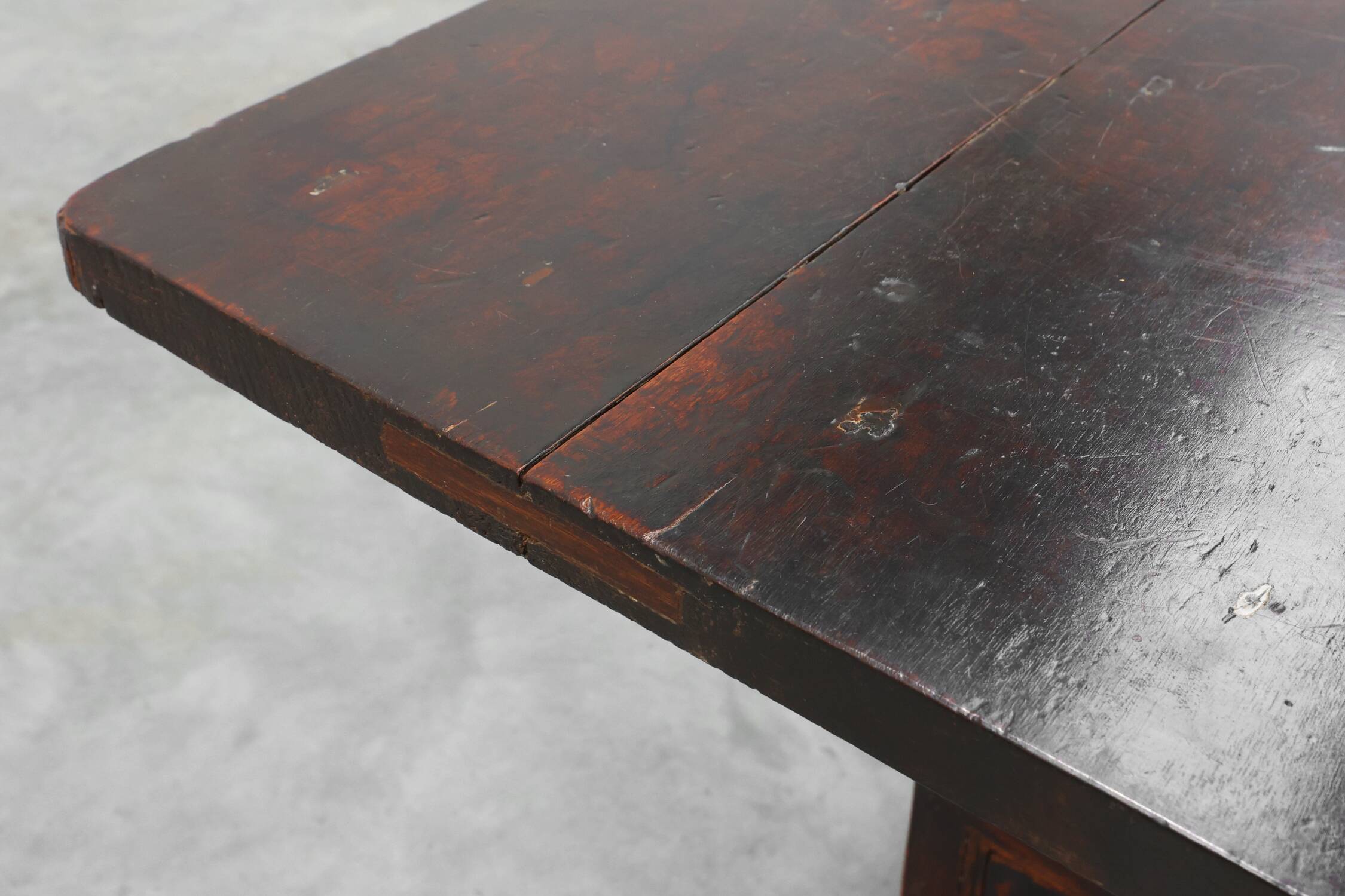 16th Century Renaissance walnut console table, Tuscan, Italy