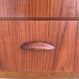 Danish 8-drawer chest of drawers in teak