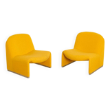 Pair of "Alky" lounge chairs by Giancarlo Piretti for Anonima Castelli 80's
