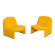 Pair of "Alky" lounge chairs by Giancarlo Piretti for Anonima Castelli 80's