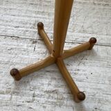 80s pine coat rack