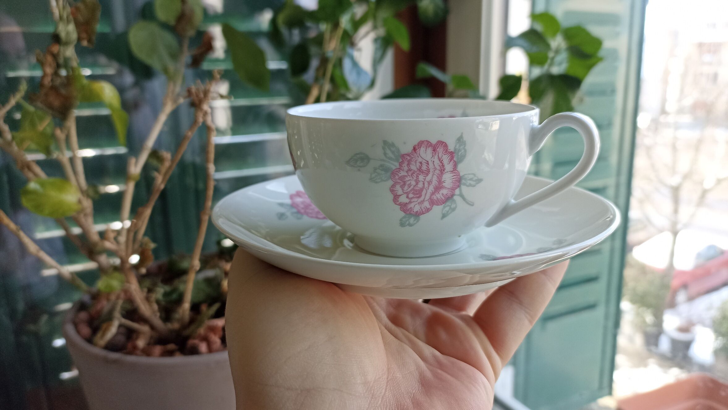 Limoges porcelain tea or coffee set by Théodore Haviland from the 20s