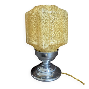 Lampe verre 1950