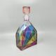 1970s Stunning Decanter or Decorative Bottle by Luigi Bormioli. Made in Ita