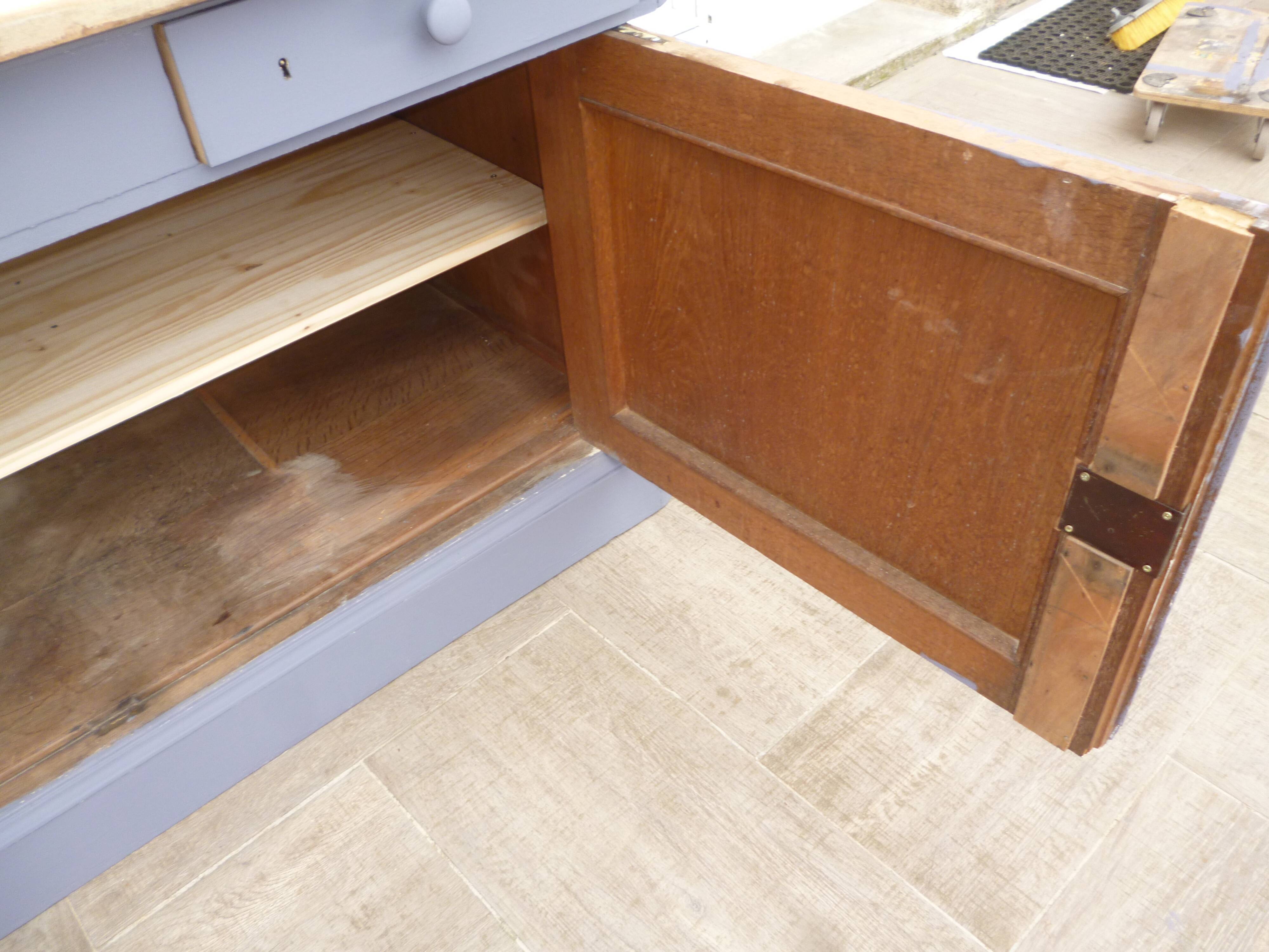 Revamped counter furniture