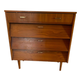 Vintage shoe cabinet 60s