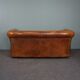 Beautifully colored 2.5-seater cowhide sofa