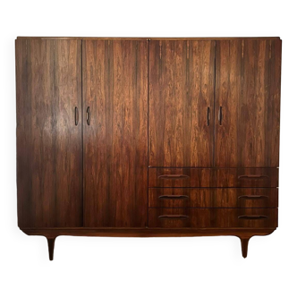 Armoire en acajou, années 1960