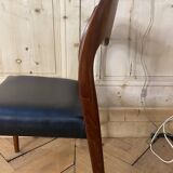 6 Scandinavian Chairs Model No. 71 by Niels Otto Moller