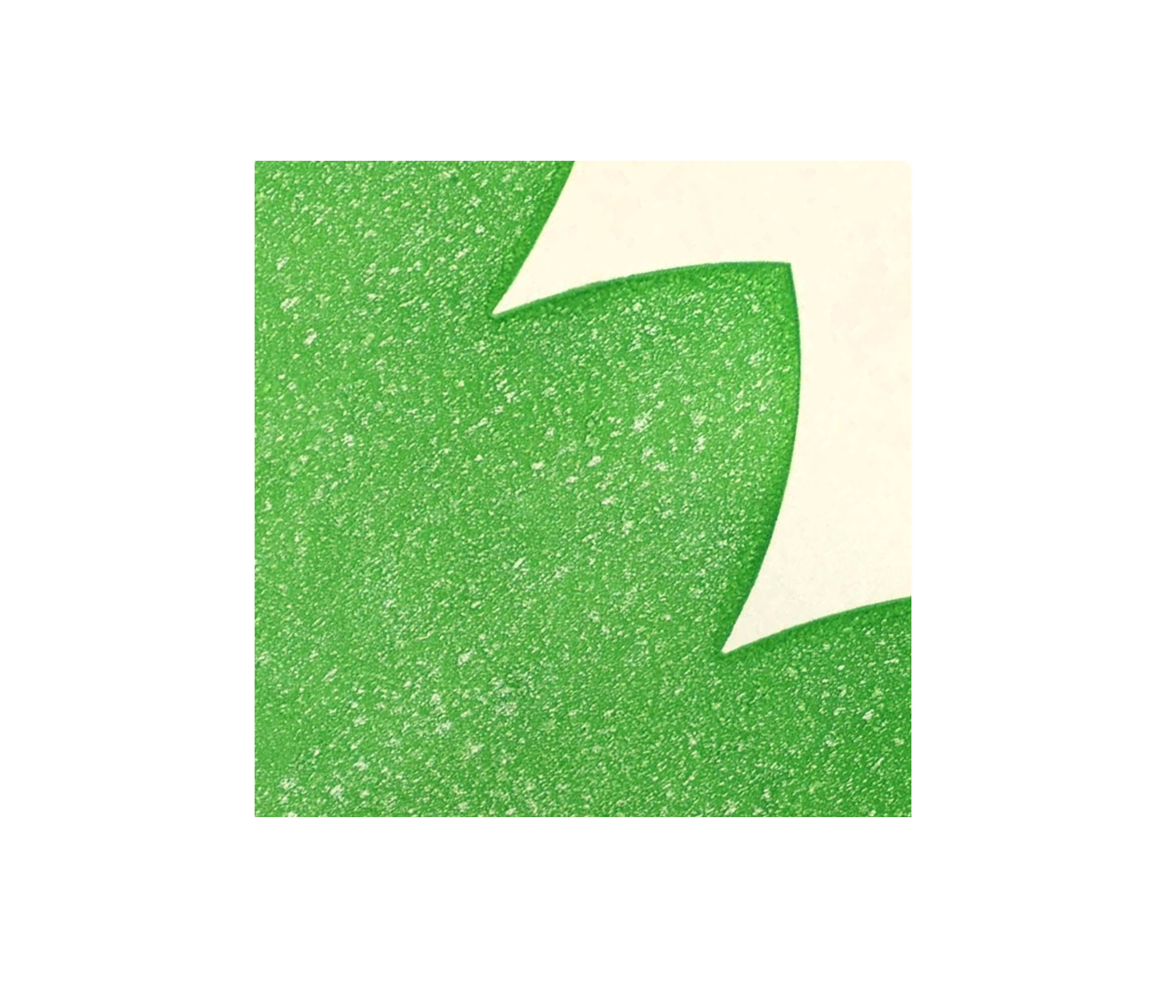 Peinture sur papier  - ARI vert - 40x50cm - signée Eawy