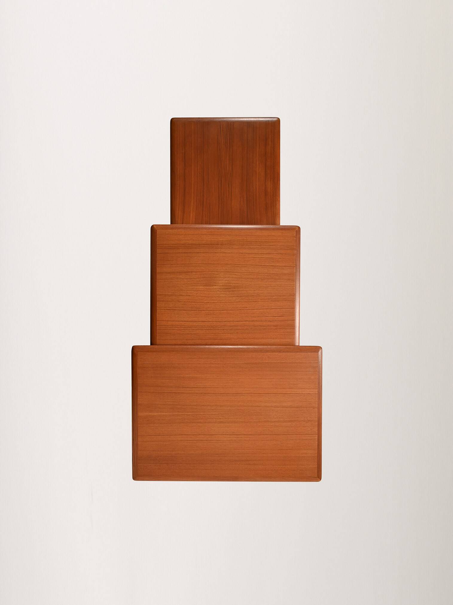 Scandinavian nesting tables from the 1950s–60s