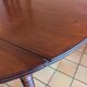 Extendable walnut table