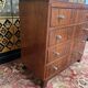 Art Deco walnut chest of drawers