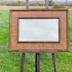 Vintage mirror, bamboo, caning and rattan, circa 1960s