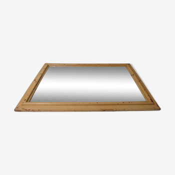 Miroir vintage en bois peint