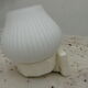 Porcelain or ceramic and art deco opaline wall light