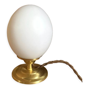 lampe à poser Oeuf blanc