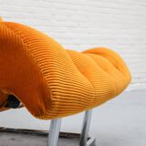 Fauteuil et repose-pieds Dux Formula années 1970