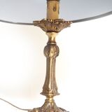 Bronze floor lamp