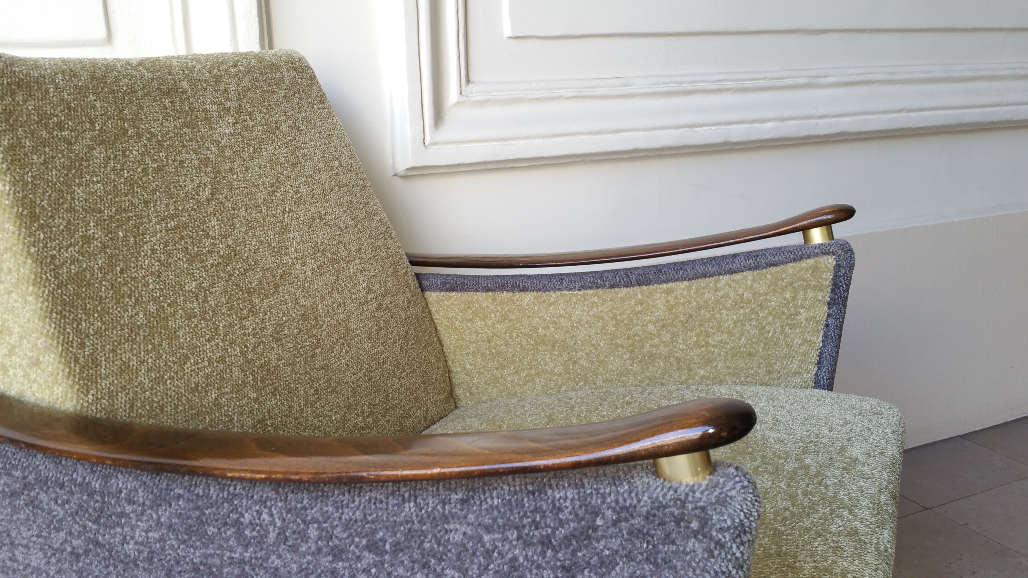 Daybed sofa convertible years 50-60 vintage original perfect state