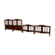 Pair of Provencal wooden bed year 40 from Dervieux