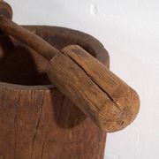 Antique wabi-sabi style mortar and pestle (c.1920) #1