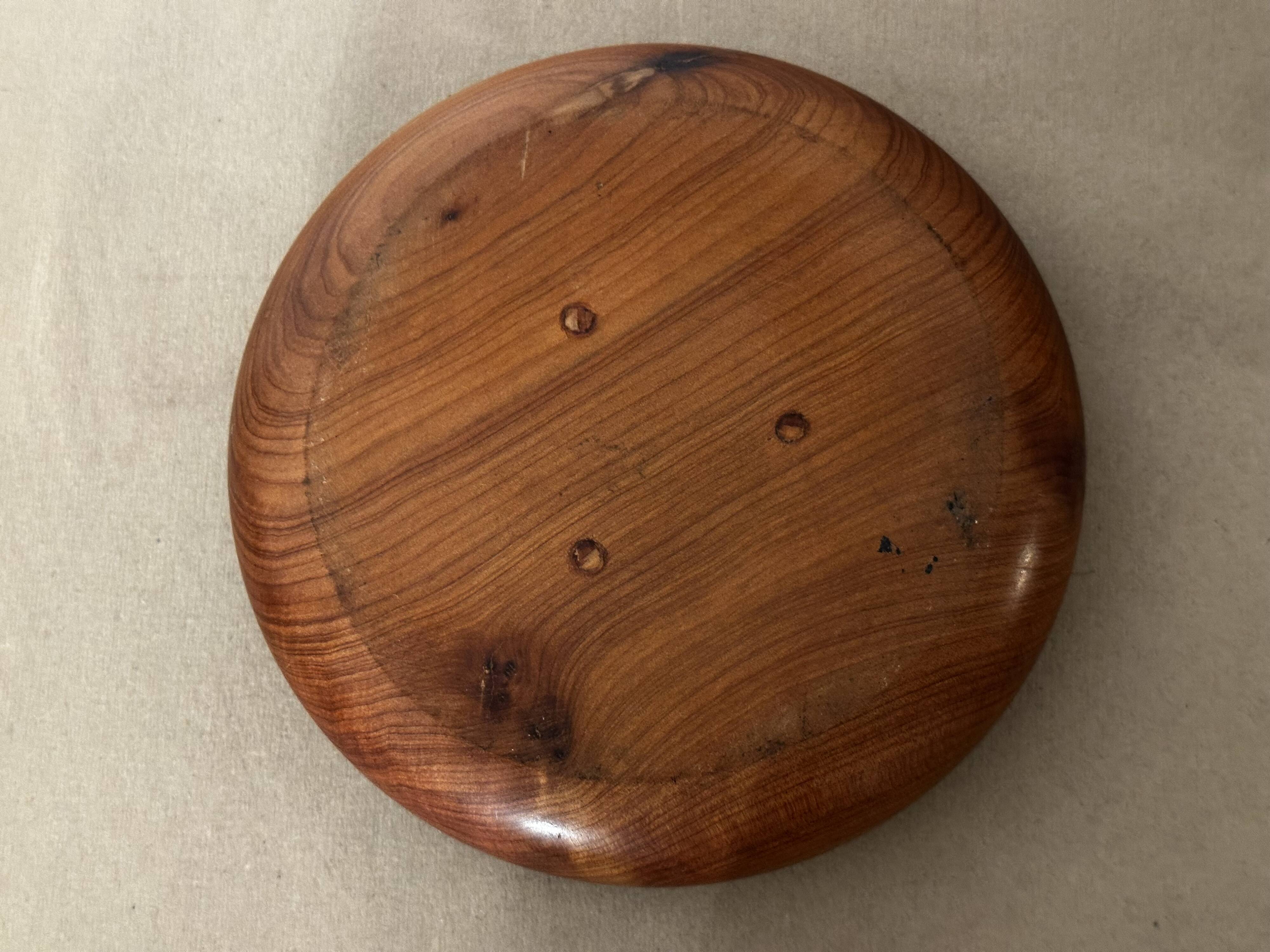 Solid Wood Ashtray/Trinket Tray - Vintage Handcrafted