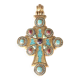 Ceramic wall cross by Marc Roussel, Vallauris