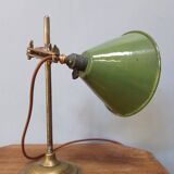 Vintage industrial desk lamp from the 1930s.