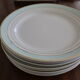 Assiettes Luneville modèle Régence