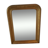 Miroir  vintage or 56x74cm