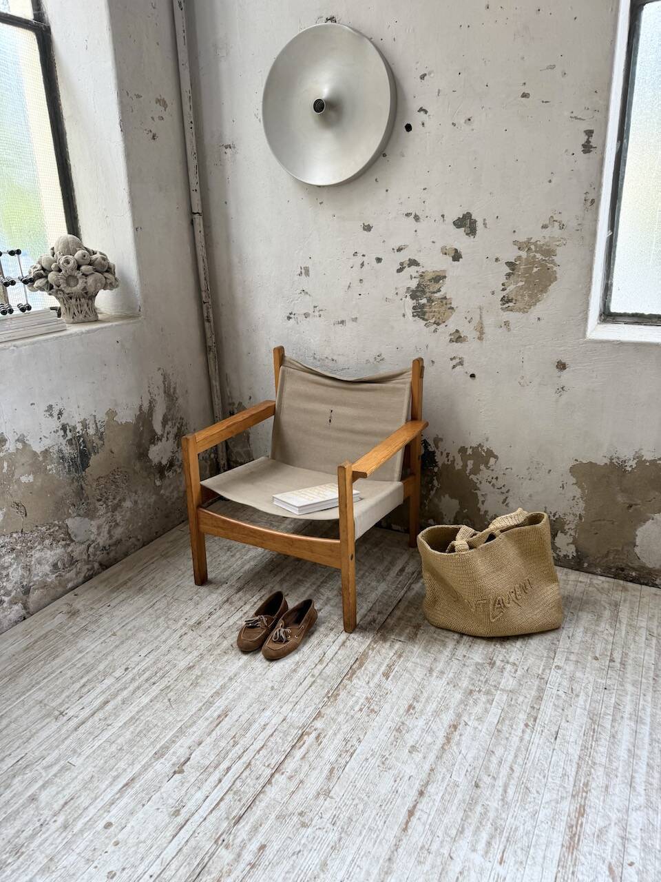 Safari chair in pine by Rold Rastad and Adolf Relling, 1960.