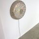 Mid-century Italian Perforated Metal Wall Lamp