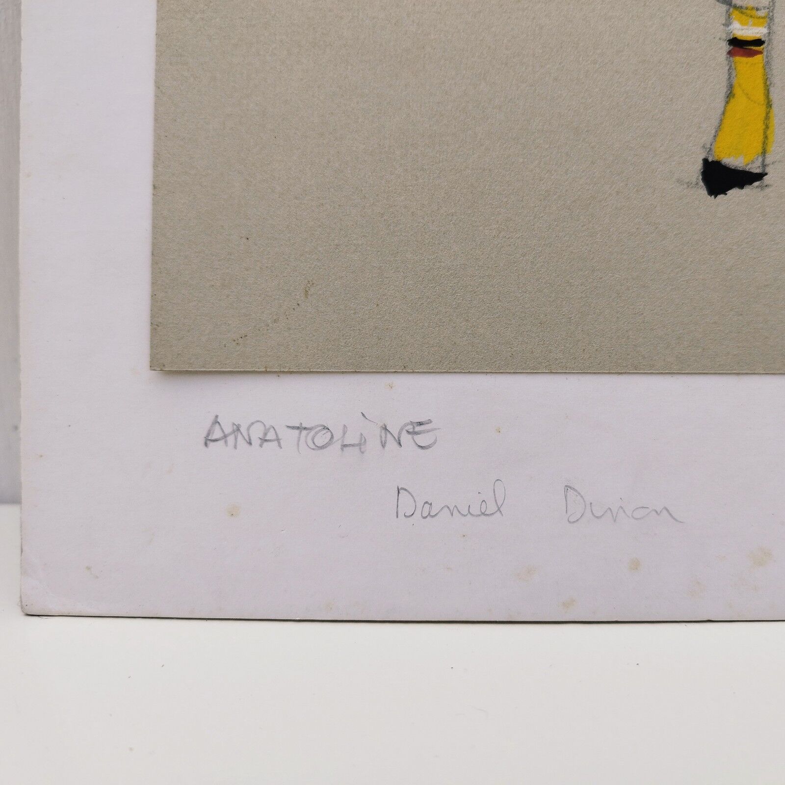 Contemporary theater costume board Anatoline