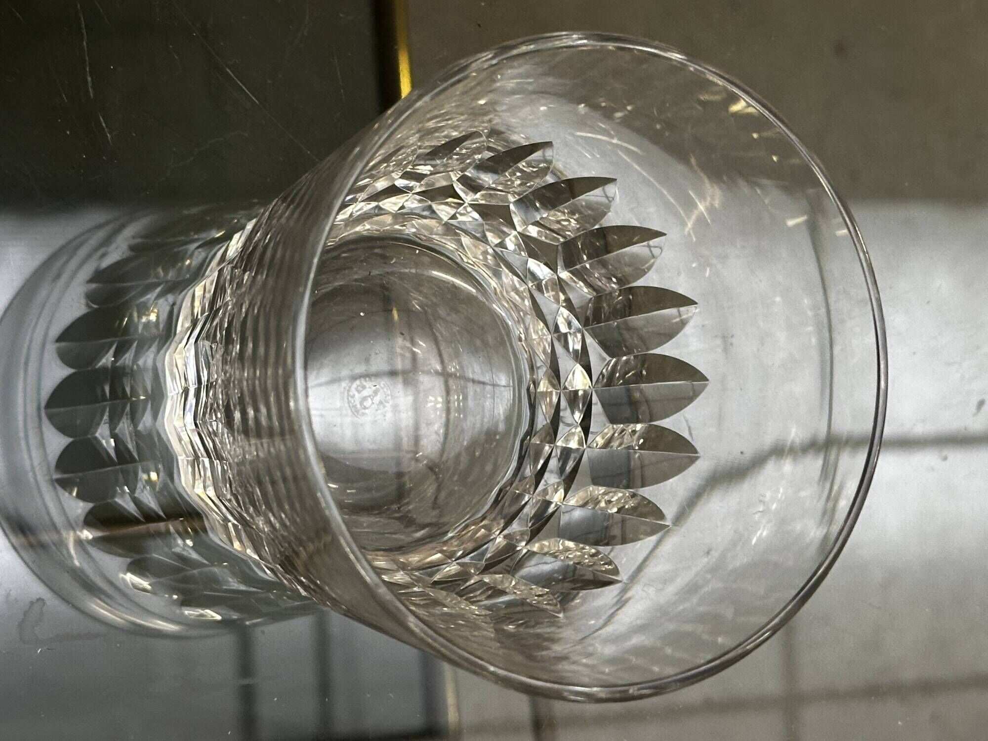 Verre à whisky en cristal Baccarat modèle Picadilly