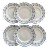 Set of 6 Royal Doulton England dinner plates – Josephine model