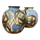 Pair of ceramic vases by Louis Giraud