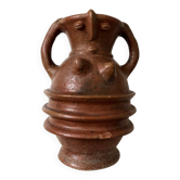 Vase anthropomorphe en terre cuite Art populaire