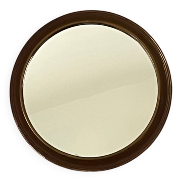 Antique round mirror