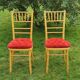 Chaises "façon bambou"