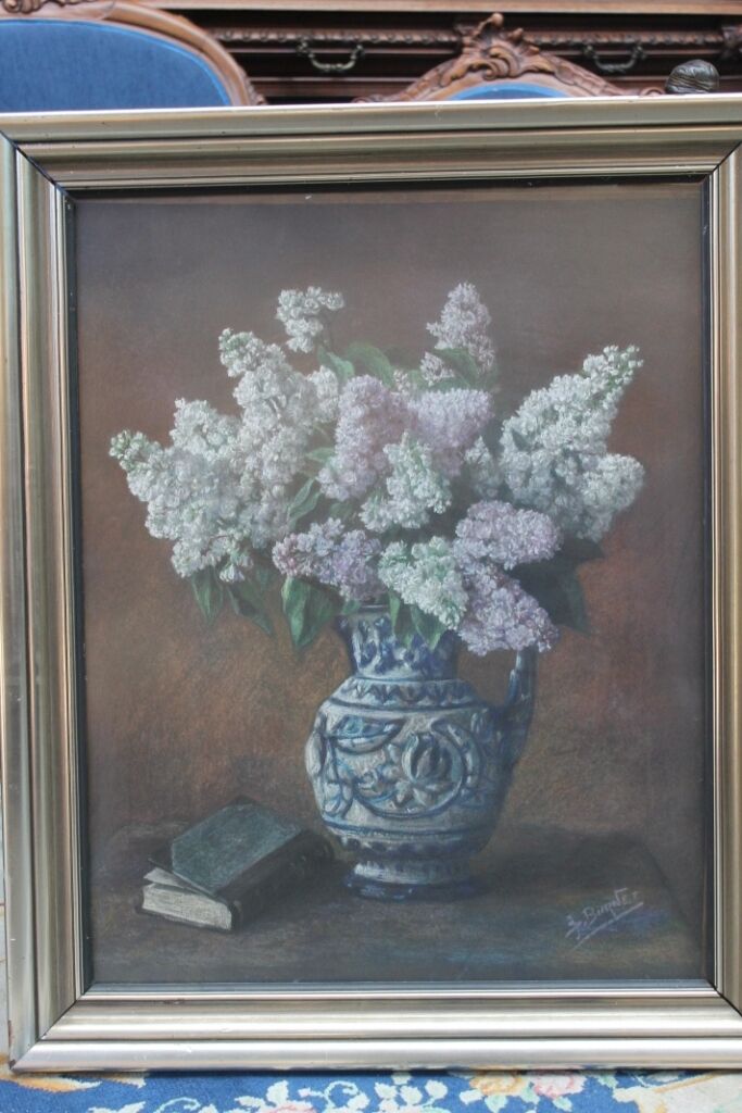 Painting "Lilacs in a vase"